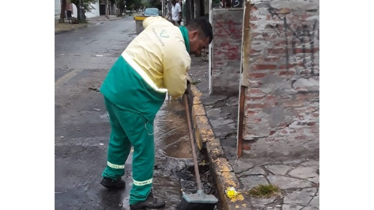 Lluvias: se trabaja sobre los conductos hidráulicos