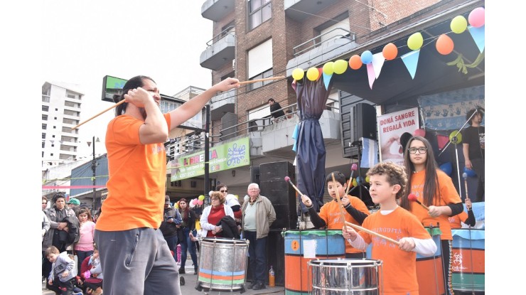 Exitoso festejo por el Día del Niño en el Cruce Varela