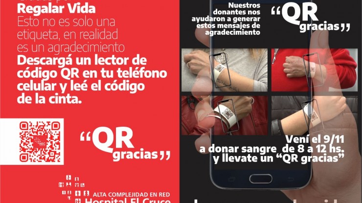 #LaSangreNosUne - El HEC lanza la Campaña “QR gracias”