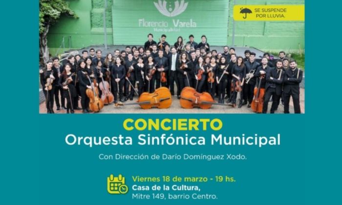 La Orquesta Sinfónica Municipal dará un concierto en la Casa del Cultura