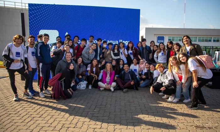 AySA volvió a lanzar su programa educativo con la vuelta de las visitas presenciales a las plantas potabilizadoras