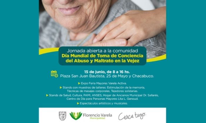 F. Varela: Encuentro de concientización sobre abuso y maltrato en la vejez
