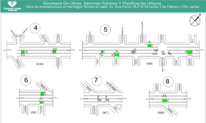 F. Varela: Programan obras en las colectoras de la Ruta Provincial Nº53