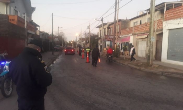 F. Varela: Operativo de interceptación en Villa Argentina