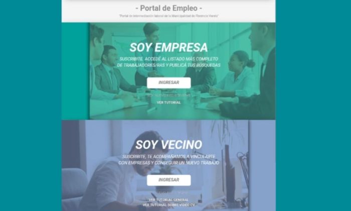Florencio Varela: ¿Cómo funciona el Portal de Empleo?