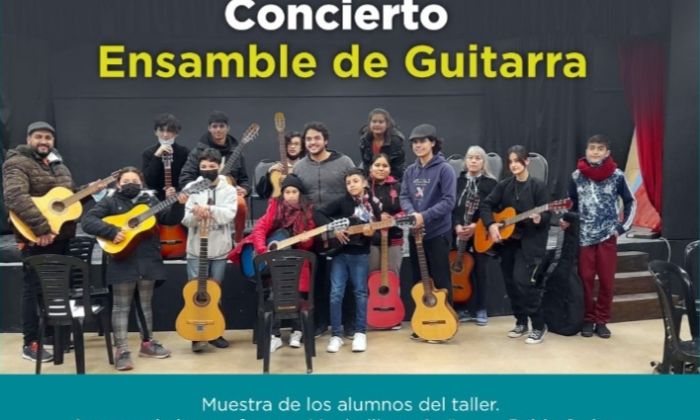 Florencio Varela: El ensamble de guitarra en concierto