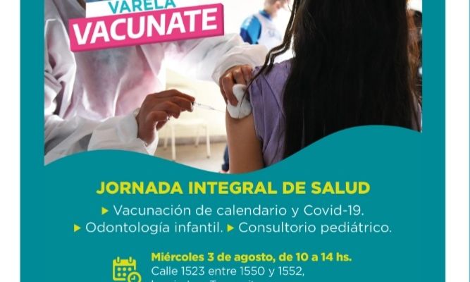 Florencio Varela: Reprograman operativo sanitario