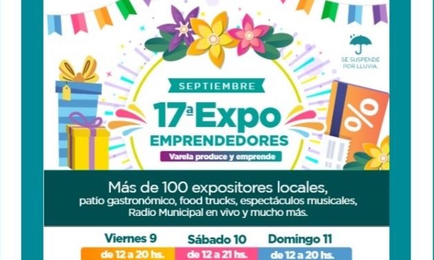 Florencio Varela: Expo Emprendedores para la llegada de la primavera