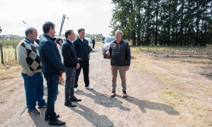 Andrés Watson reafirmó la relevancia del sector agrícola en Florencio Varela