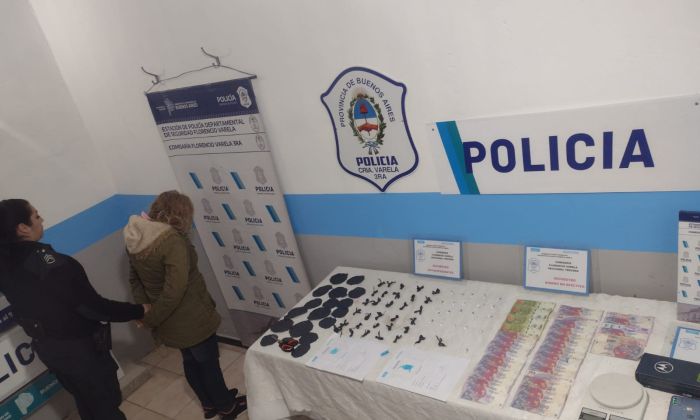 F. Varela: Allanamiento y aprehensión, una mujer comercializaba drogas en su vivienda