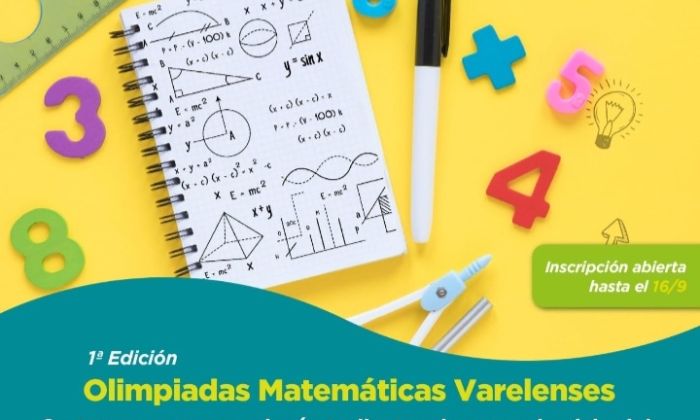 1° Olimpiada Matemática Varelense destinada a alumnos de nivel primario y secundario