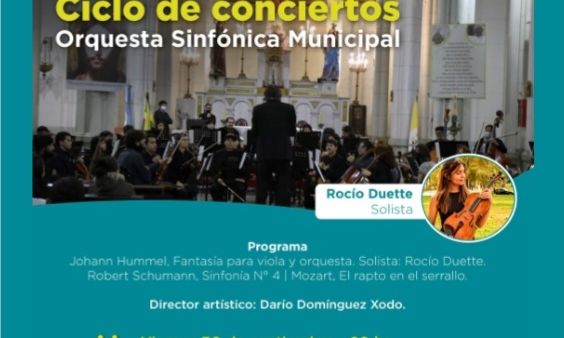 F. Varela: ¡Vení a escuchar a la Orquesta Sinfónica Municipal!