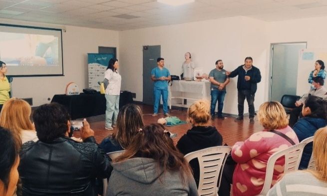 Florencio Varela: Auxiliares escolares recibieron capacitación en RCP