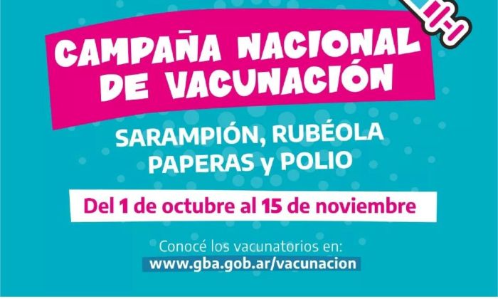 F. Varela: ¡Llega el Festival de las vacunas a Florencio Varela!
