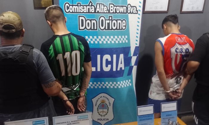 Don Orione: Exitoso allanamiento, detuvieron a delincuentes traficantes de drogas involucrados en el robo a una vivienda