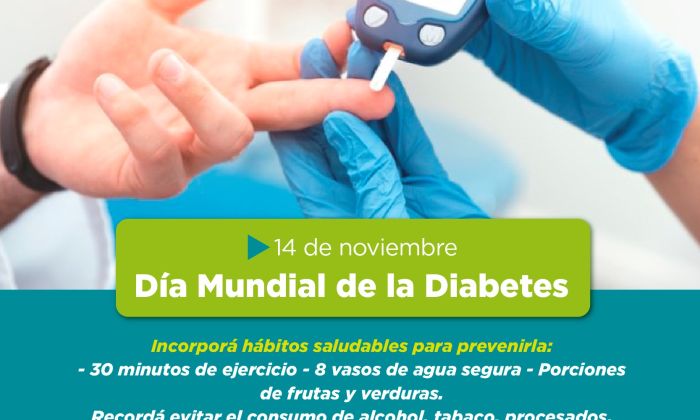 F. Varela: Jornada de concientización sobre Diabetes