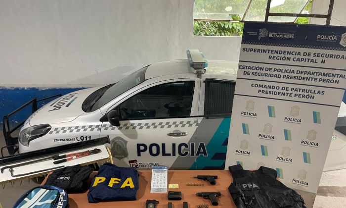 Guernica: Cayó la banda de los policías federales truchos, quienes cometerían entraderas en toda la zona sur