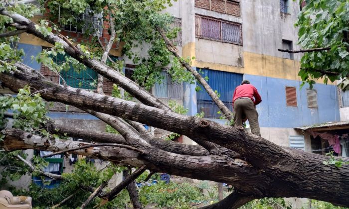 Florencio Varela: Continuaron los operativos tras el fuerte temporal