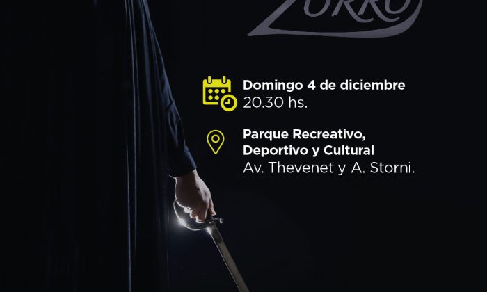 Nuevamente en Florencio Varela el espectáculo “La Espada del Zorro”