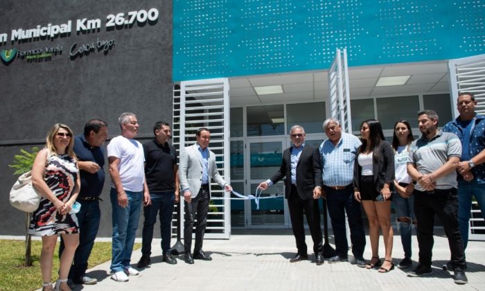 Florencio Varela: El Intendente A. Watson inauguró la Delegación Municipal del km. 26700