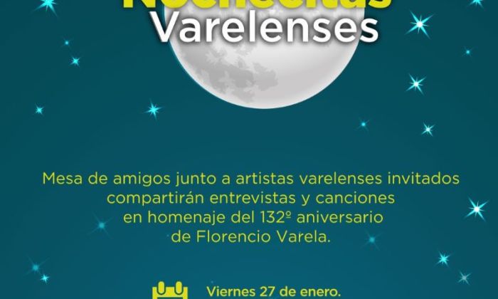 Florencio Varela - Nochecitas varelenses: vuelve un clásico de Cultura