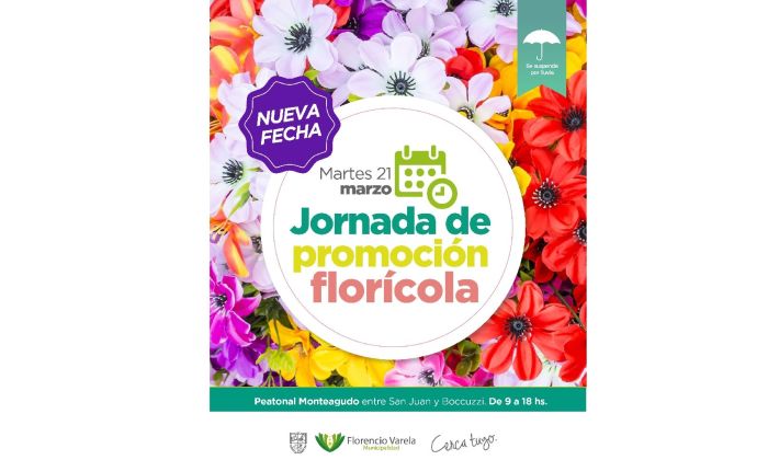 La floricultura varelense conquista la Peatonal Monteagudo