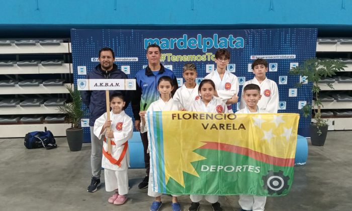 Varelenses deslumbraron en el torneo nacional de karate de Mar del Plata