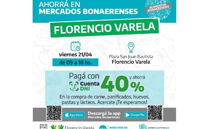 Florencio Varela – Ahorrá en Mercados Bonaerenses