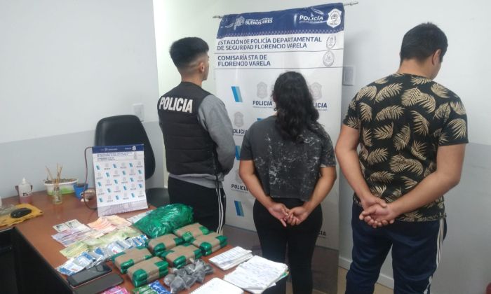 Florencio Varela – Una mujer y un hombre fueron aprehendidos por comercialización de drogas