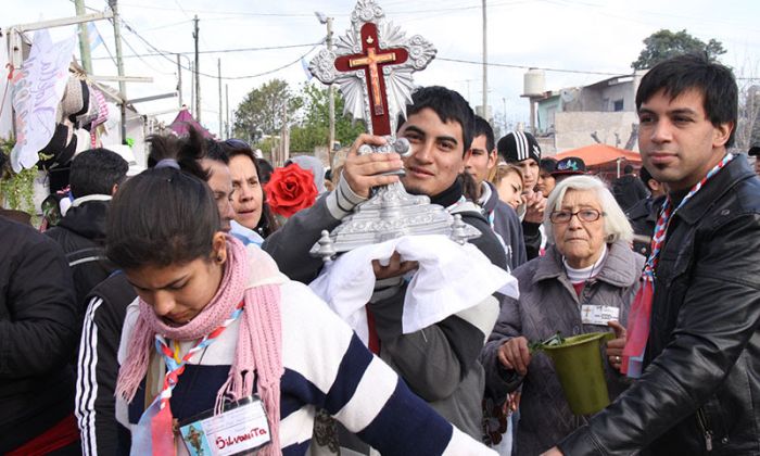 Fiesta de ascensión del Señor de los Milagros de Mailín en Florencio Varela