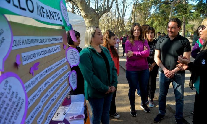 F. Varela - “Ni una menos” Jornada integral en la plaza San Juan Bautista