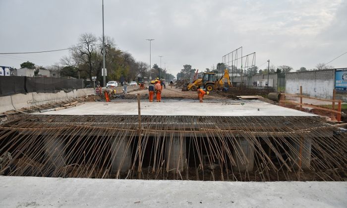 F. Varela – Andrés Watson supervisó los avances en las obras de la Ruta 36