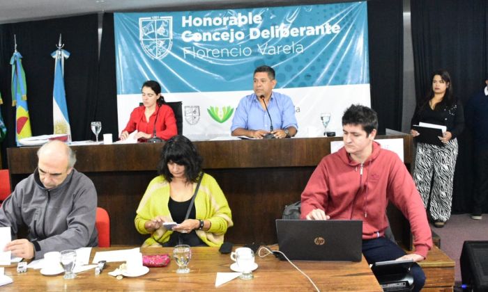 Florencio Varela – 6ª sesión ordinaria del Honorable Concejo Deliberante