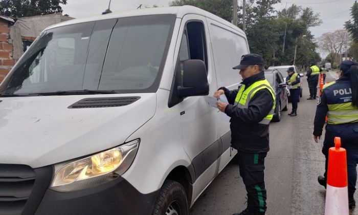 Florencio Varela – Control vehicular - Más de 60 rodados incautados