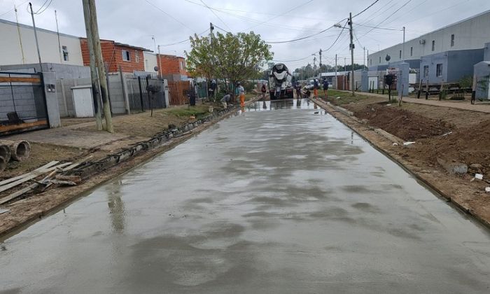 Florencio Varela – Avanzan las obras en diversos barrios