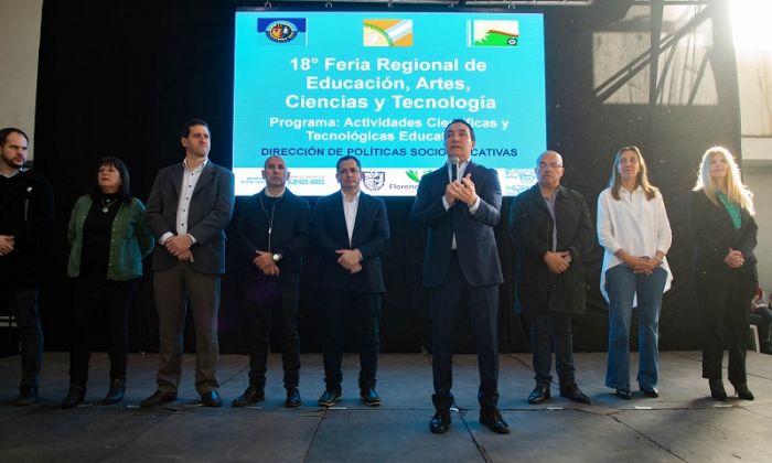 F. Varela - Watson inauguró la 18ª Feria Regional de Educación, Artes, Ciencias y Tecnología