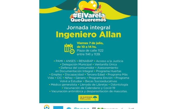 Florencio Varela – 7 de julio Jornada integral” en Ingeniero Allan