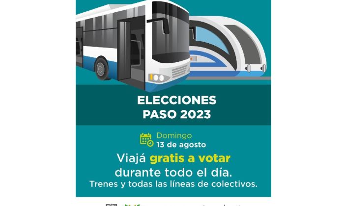 Florencio Varela - Transporte público gratuito para ir a votar