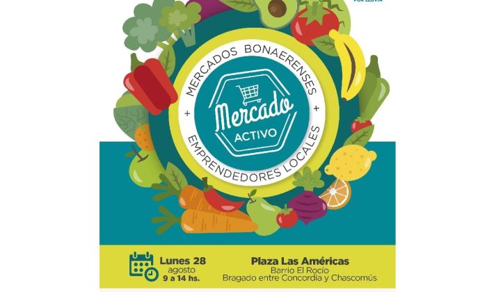 Florencio Varela – Lunes 28 de agosto - Mercado Activo en Barrio El Rocío