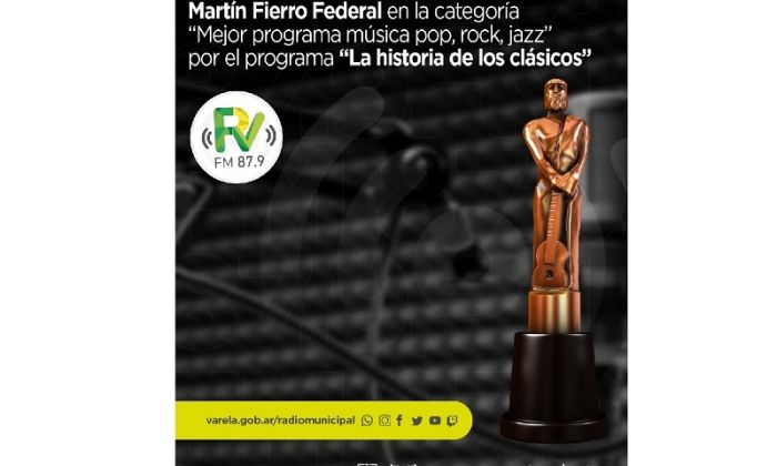 Florencio Varela - La Radio Municipal nominada al Martín Fierro Federal