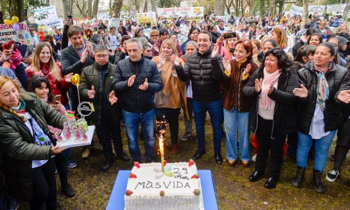 F. Varela - 29º aniversario del “Programa Más Vida” - Reconocimiento a manzaneras