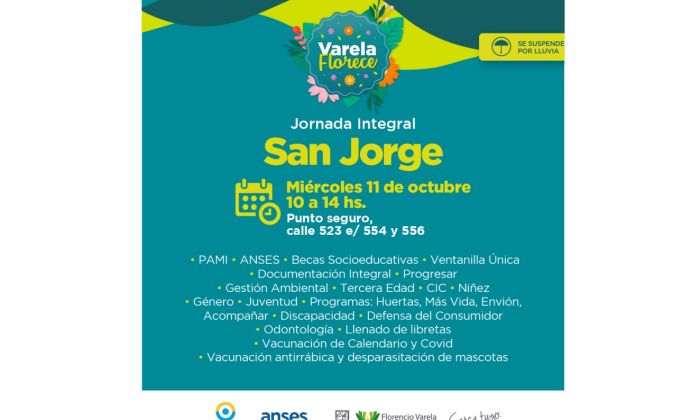 F. Varela - Jornada de asesoramiento integral en San Jorge