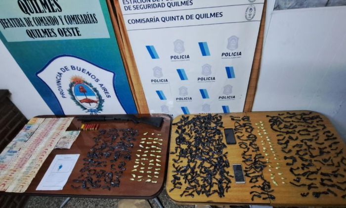 Quilmes – Tres detenidos y secuestro de cocaína en múltiples allanamientos