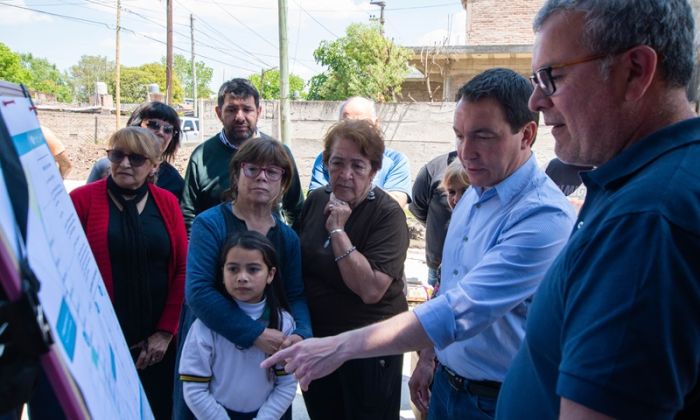 Florencio Varela - Avances en la obra vial de acceso norte al barrio El Parque