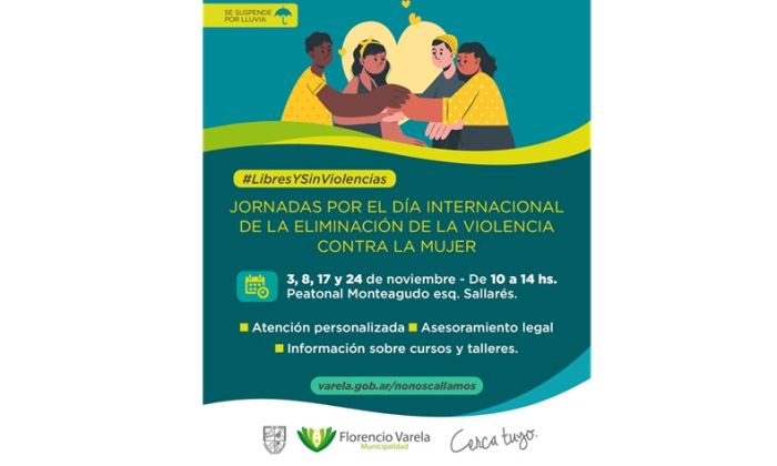 Florencio Varela – Lucha por la eliminación de la Violencia contra las Mujeres