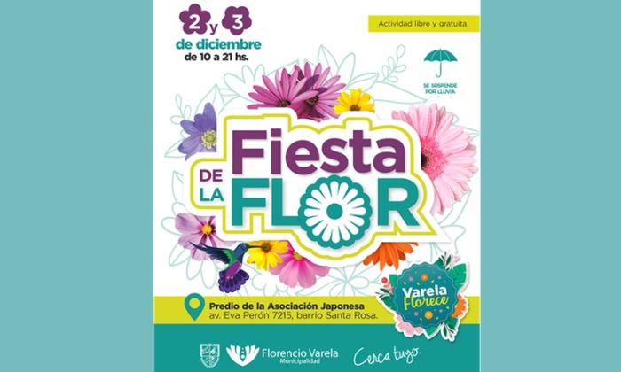 F. Varela - Fiesta de la Flor, un impulso a la producción local