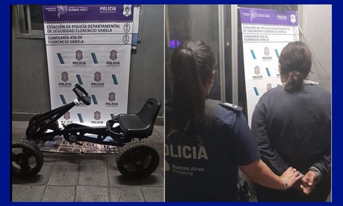 Florencio Varela – Vendía un karting robado y terminó en la Comisaría