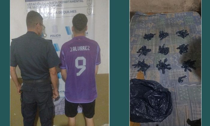 Quilmes – Allanamientos por drogas en Barrio Kolino, un detenido