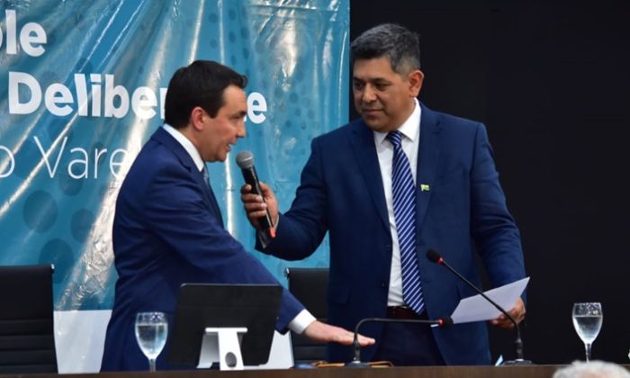 Andrés Watson asumió un nuevo mandato en la Intendencia de Florencio Varela