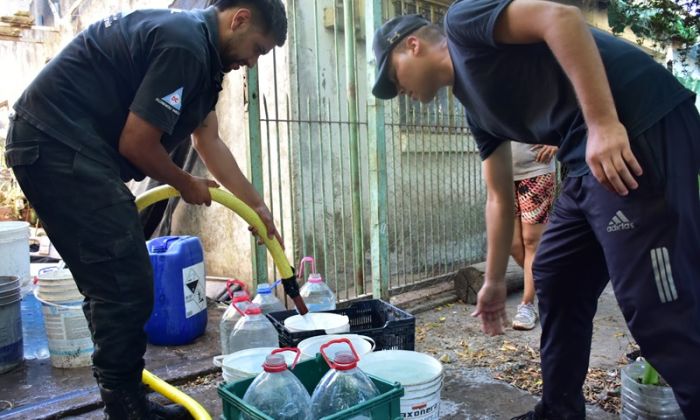 F. Varela - Accionar del Municipio ante falta de agua en barrios varelenses